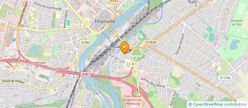 localisation de l'entreprise GENHEALTH CORPORATION  JOUY-AUX-ARCHES