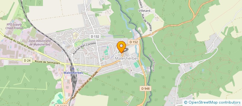 localisation de l'entreprise GENI AND FIBRE à LE MALESHERBOIS