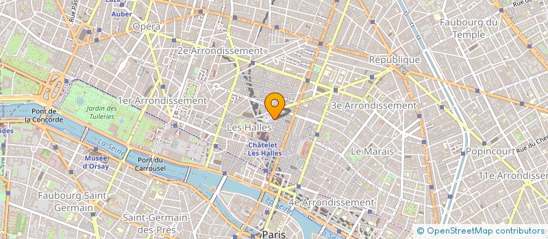 localisation de l'entreprise GENI-CARE à PARIS