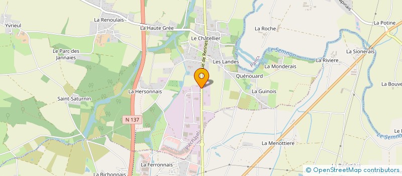 localisation de l'entreprise GENI ENROBE à PLECHATEL