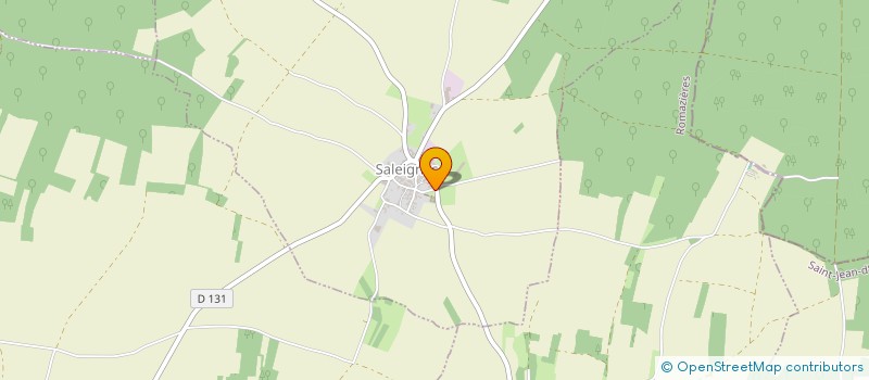 localisation de l'entreprise GENIAL IMMOBILIERS  SALEIGNES