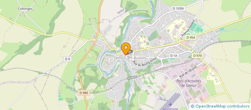 localisation de l'entreprise GENIAPHARM  SEMUR-EN-AUXOIS