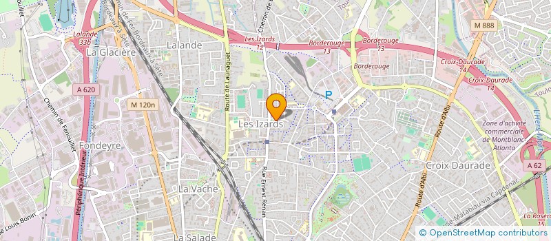 localisation de l'entreprise GENIBI à TOULOUSE