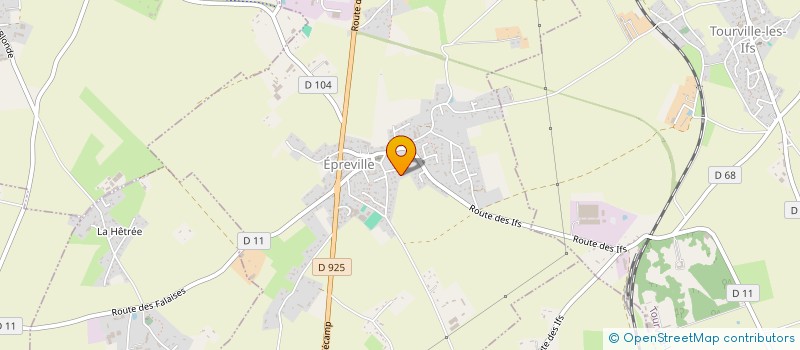 localisation de l'entreprise GENICONV  EPREVILLE