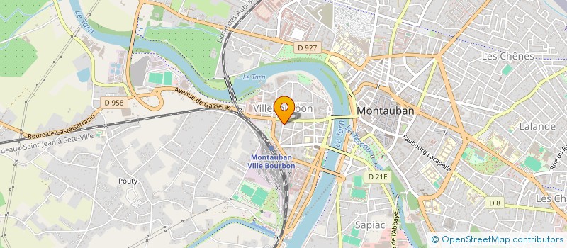 localisation de l'entreprise GENIE  MONTAUBAN