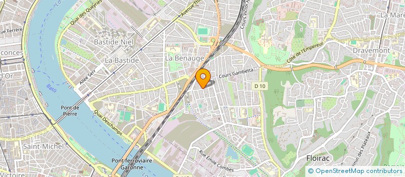 localisation de l'entreprise GENIE AQUITAINE TRAVAUX SOLUTIONS  FLOIRAC