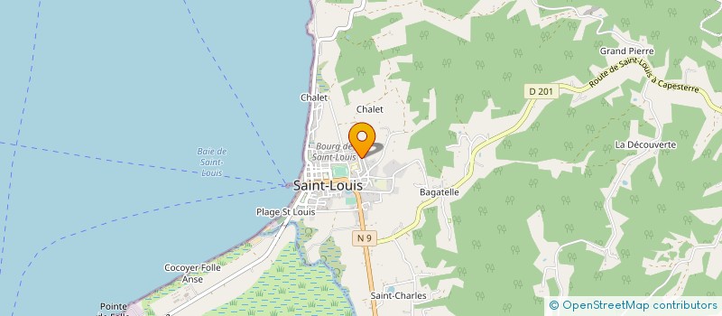 localisation de l'entreprise GENIE BAT à SAINT-LOUIS
