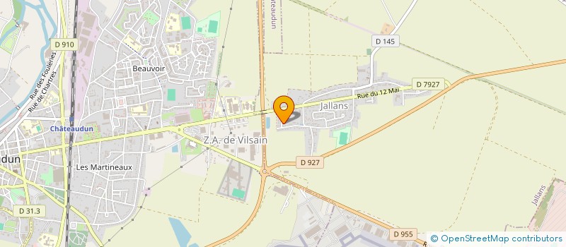 localisation de l'entreprise GENIE BAT EXPERT à JALLANS
