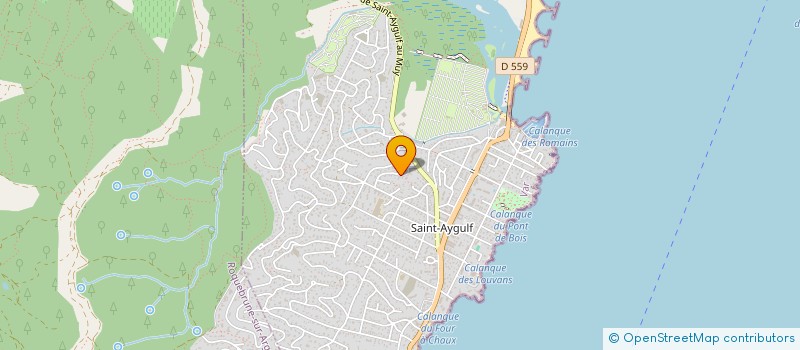 localisation de l'entreprise GENIE CIVIL BTP 83 à FREJUS