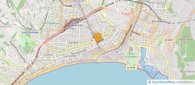 localisation de l'entreprise GENIE CLIMATIQUE SYSTEM 06  NICE
