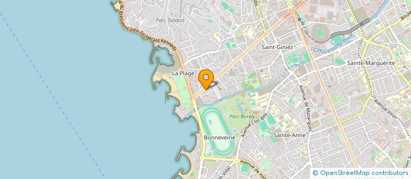 localisation de l'entreprise GENIE CONFORT DECO à MARSEILLE