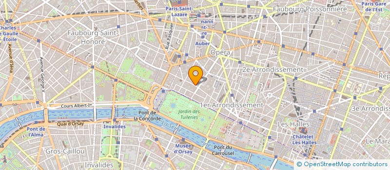 localisation de l'entreprise GENIE DES LIEUX FINANCES  PARIS