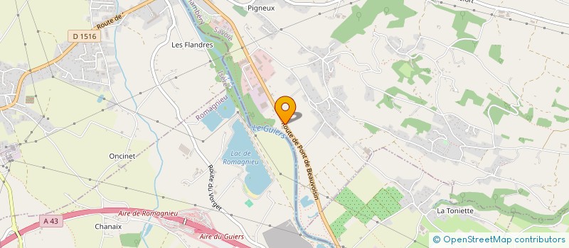 localisation de l'entreprise GENIE DES VILLAGES  SAINT-GENIX-LES-VILLAGES