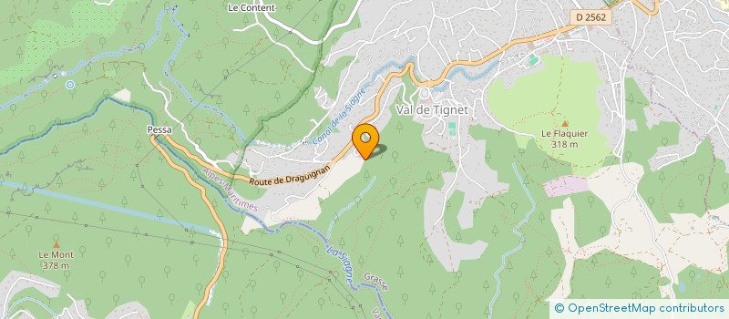 localisation de l'entreprise GENIE ELECTRIQUE NAUTIQUE ET SERVEURS .. à LE TIGNET
