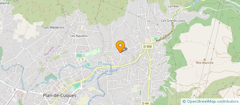 localisation de l'entreprise GENIE ENERGIES à ALLAUCH