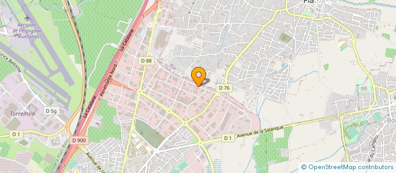 localisation de l'entreprise GENIE FOOT  PERPIGNAN