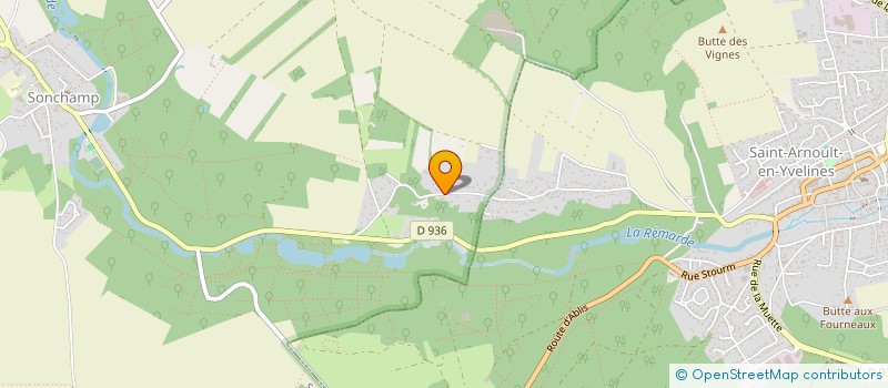 localisation de l'entreprise GENIE PAC  SONCHAMP