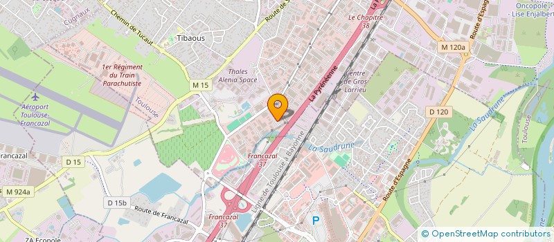 localisation de l'entreprise GENIECLIM31 à TOULOUSE