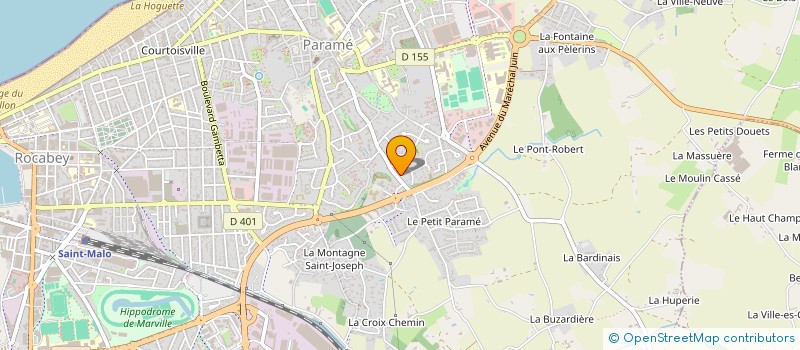 localisation de l'entreprise GENIFEE  SAINT-MALO