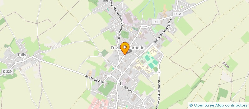 localisation de l'entreprise GENIFER à FRIVILLE-ESCARBOTIN