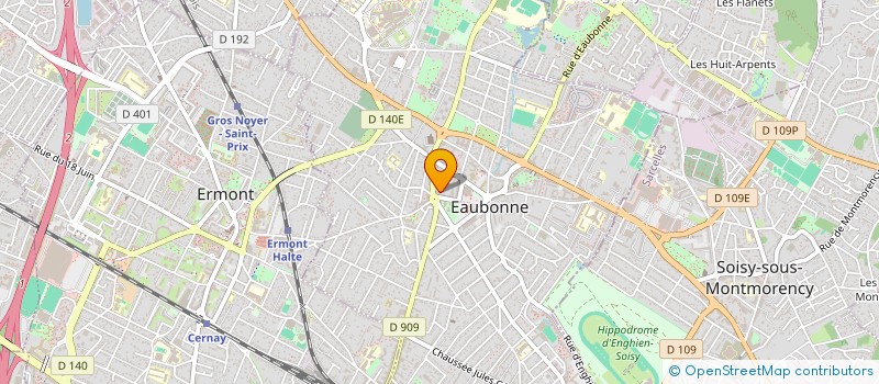 localisation de l'entreprise GENIGO à EAUBONNE