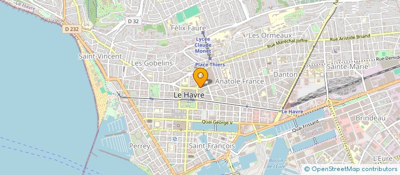 localisation de l'entreprise GENIKA  LE HAVRE