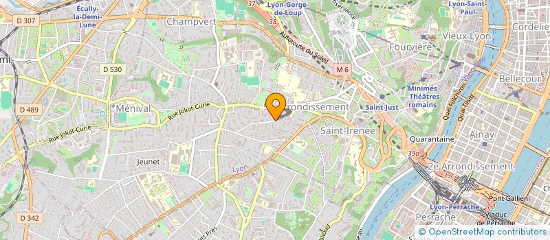 localisation de l'entreprise GENIN AMAURY à LYON
