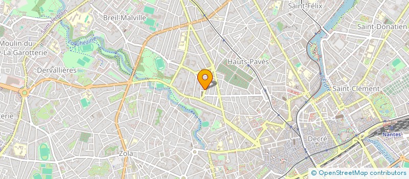 localisation de l'entreprise GENIO à NANTES