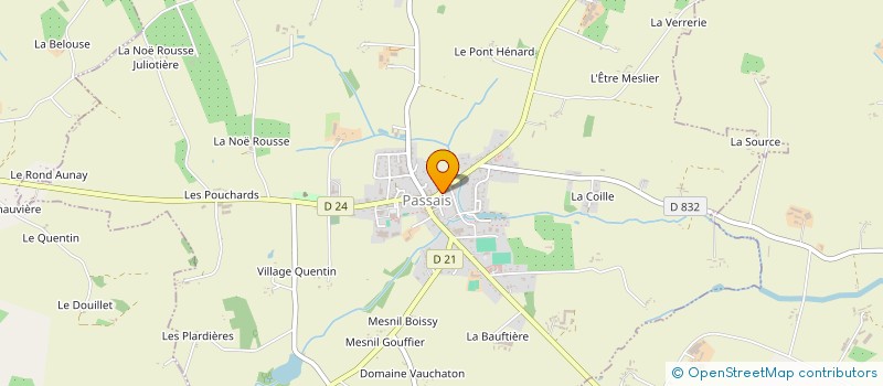 localisation de l'entreprise GENIOS DE PANAME à SAINT-MARS-D'EGRENNE