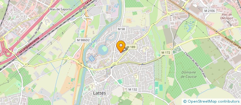 localisation de l'entreprise GENISOL à LATTES