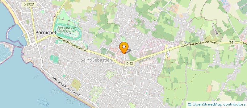 localisation de l'entreprise GENIUM BATI SERVICES  PORNICHET