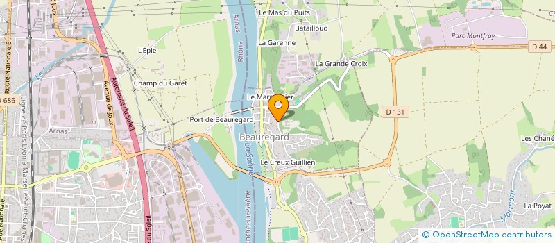 localisation de l'entreprise GENIUM INVEST  BEAUREGARD