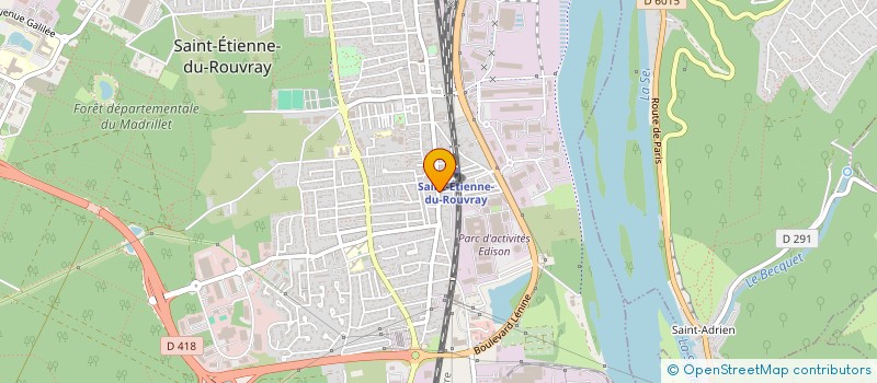 localisation de l'entreprise GENIUS  SAINT-ETIENNE-DU-ROUVRAY