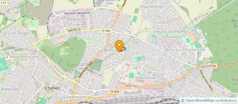 localisation de l'entreprise GENIUS ACTIVITY  CHELLES