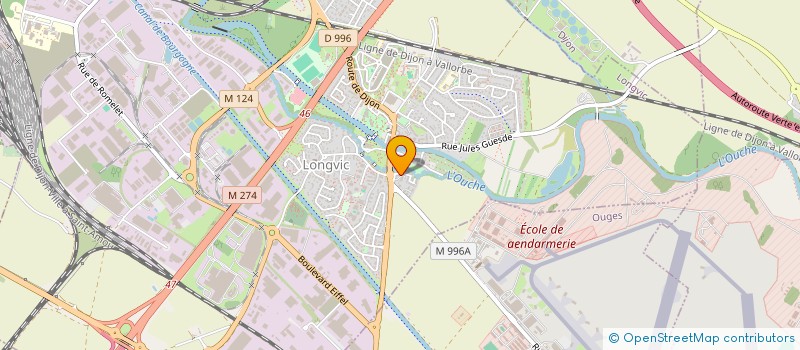 localisation de l'entreprise GENIUS DIGIDENTAL SCHOOL  LONGVIC