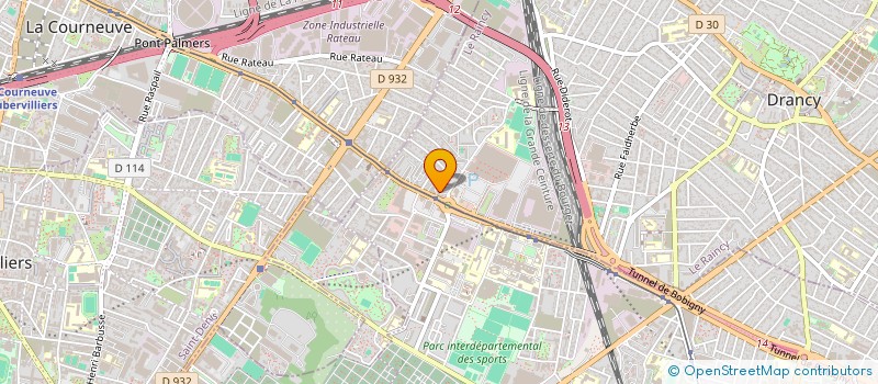 localisation de l'entreprise GENIUS DIGITAL  DRANCY