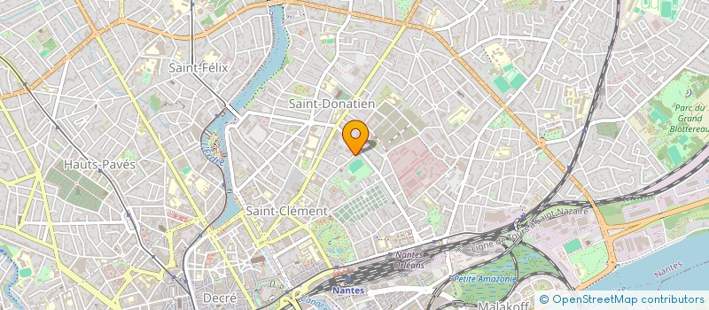 localisation de l'entreprise GENIUS ECODOMUS à NANTES