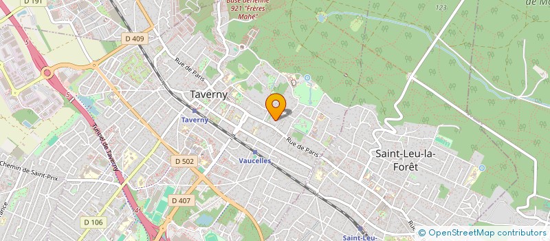 localisation de l'entreprise GENIUS GLOBAL GROUP  TAVERNY