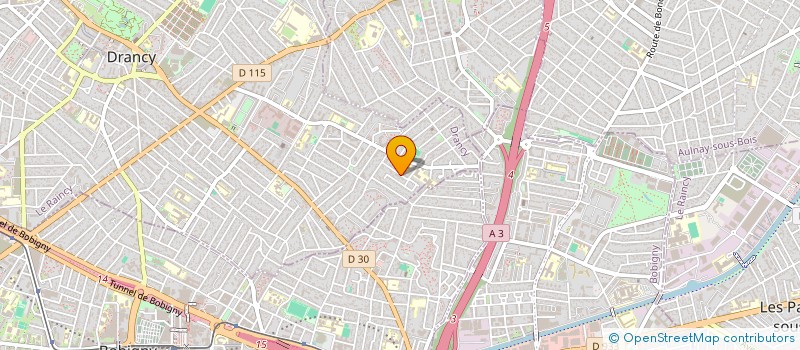 localisation de l'entreprise GENIUS GOLD à DRANCY