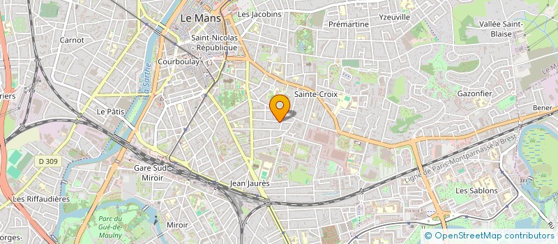 localisation de l'entreprise GENIUS HORTI  LE MANS