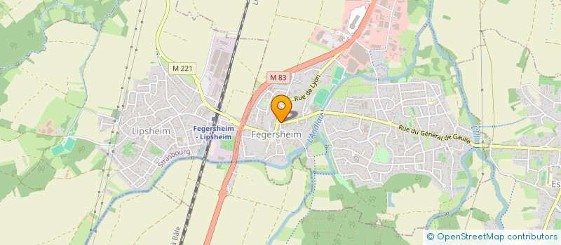 localisation de l'entreprise GENIUS HYGIENE GROUPE  FEGERSHEIM