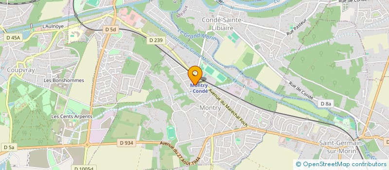 localisation de l'entreprise GENIUS INVEST  MONTRY