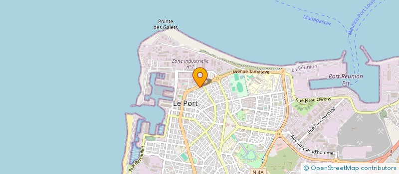 localisation de l'entreprise GENIUS LE PORT à LE PORT