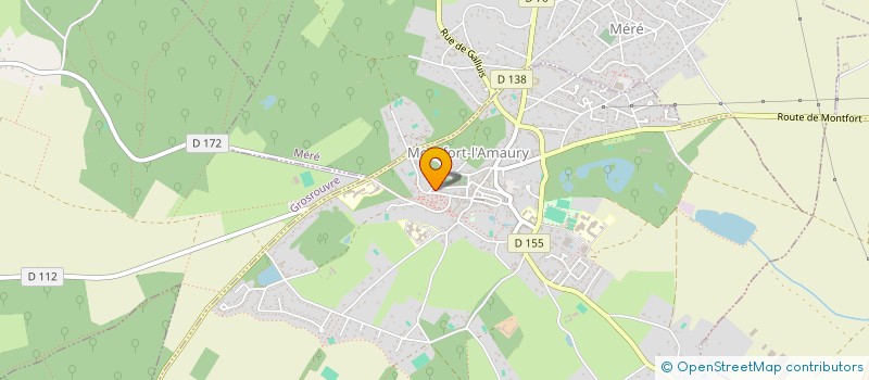 localisation de l'entreprise GENIUS LOCI  MONTFORT-L'AMAURY