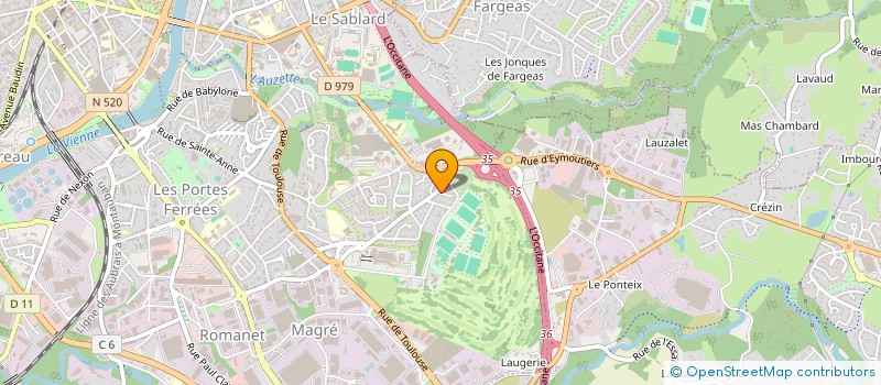 localisation de l'entreprise GENIUS WORKS  FEYTIAT