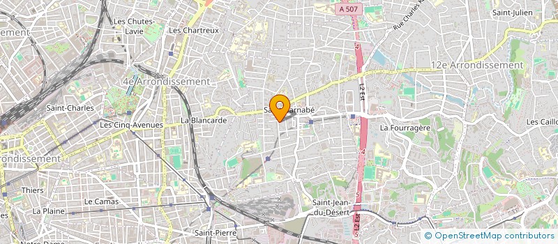 localisation de l'entreprise GENKI à MARSEILLE