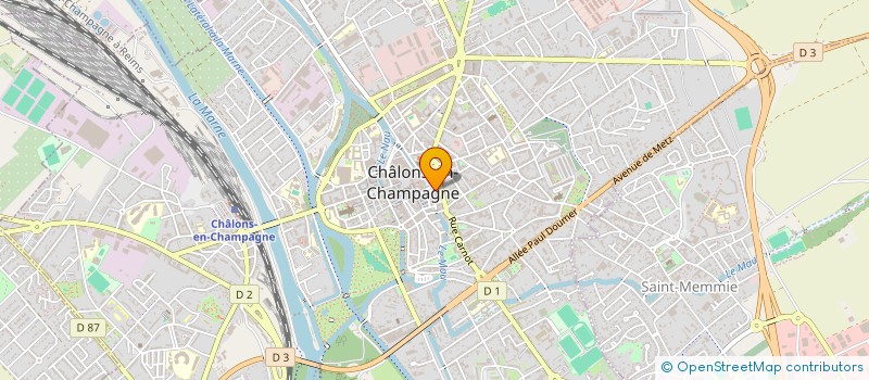 localisation de l'entreprise GENKI CHALONS  CHALONS-EN-CHAMPAGNE