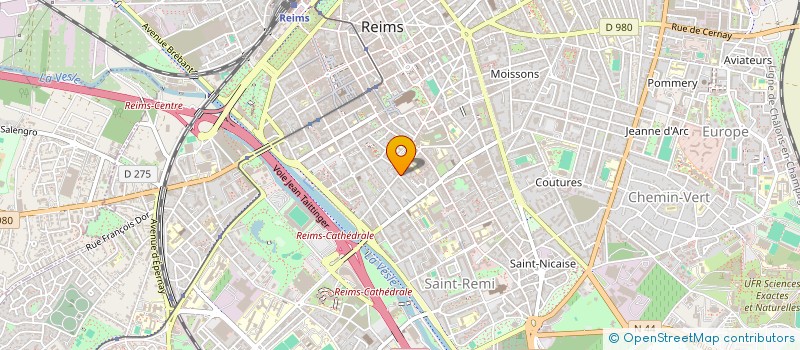 localisation de l'entreprise GENKI IMMO  REIMS