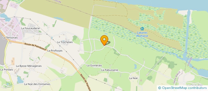 localisation de l'entreprise GENKI-TSUKI ARTS MARTIAUX  SAINT-VIAUD