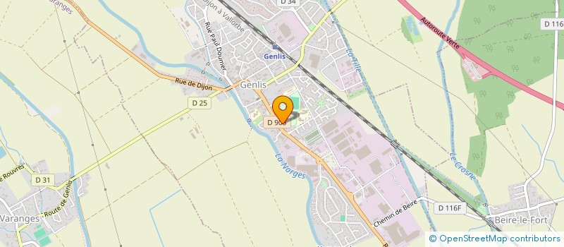 localisation de l'entreprise GENLIS CREATIONS  GENLIS